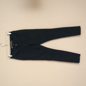 Size 4 Universal Thread Curvy Skinny Solid Black Pants Jeans Basic